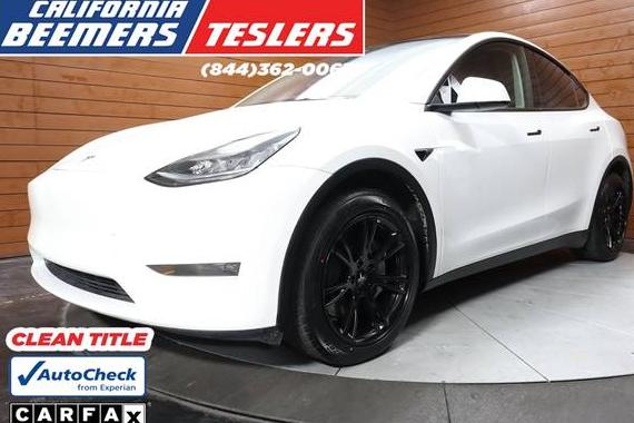 TESLA MODEL Y 2021 5YJYGDEE3MF274147 image